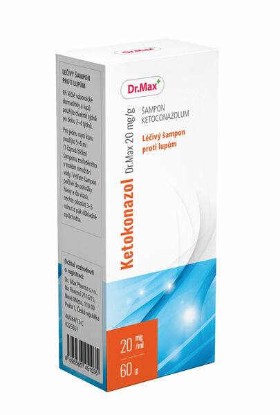 Dr.Max Ketokonazol 20 mg/g šampon 60 g porovnání ceny
