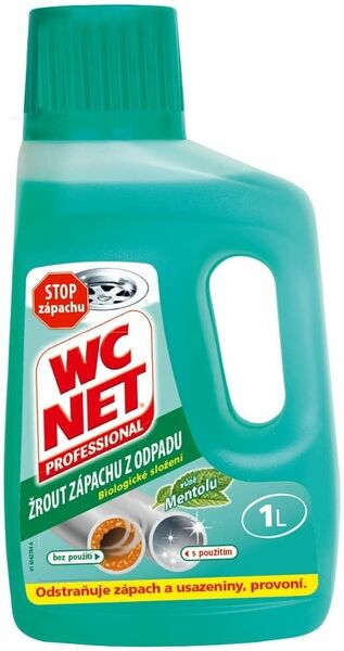 WC NET Žrout zápachu z odpadu Mentol 1l porovnat ceny