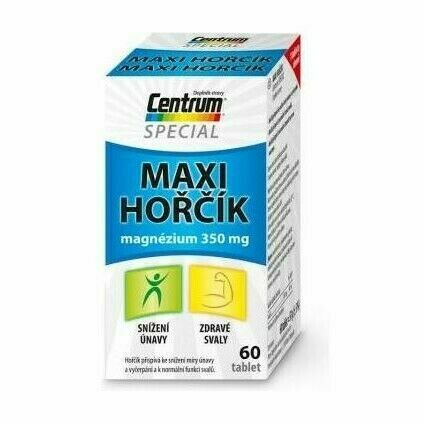 Maxi Hořčík Centrum Special tbl. 60 porovnat ceny