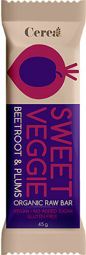 Cerea  SWEET VEGGIE Bio tyčinka Řepa & Švestka raw 45g porovnat ceny