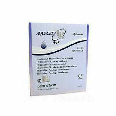 ConvaTec  Krytí Aquacel AG -hydrofibre 5x5cm 10ks porovnat ceny