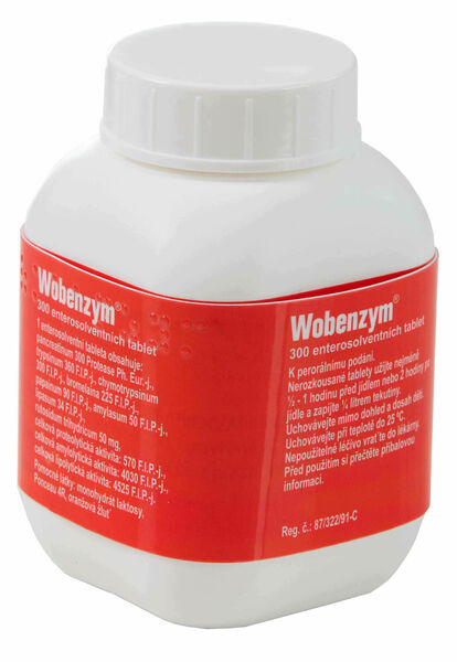 Wobenzym 300 tablet porovnat ceny