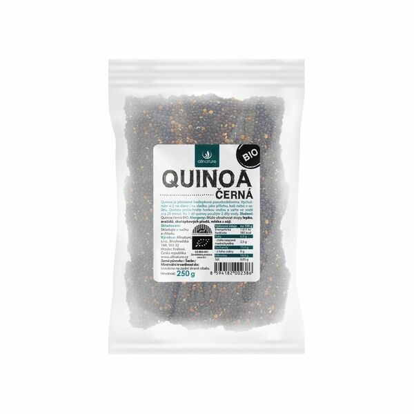 Allnature Quinoa černá BIO 250g porovnat ceny