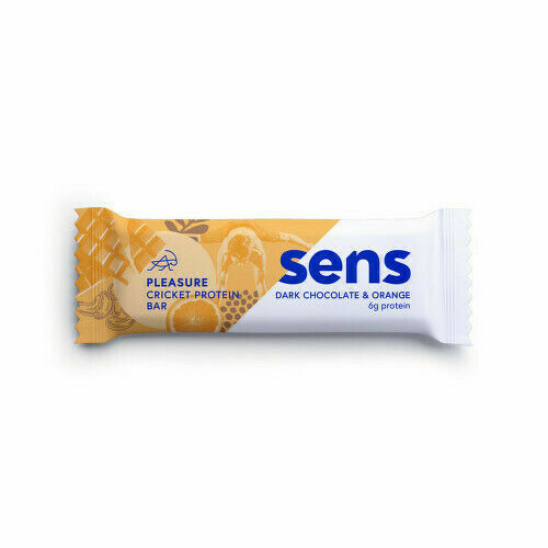 SENS Protein.tyč.cvrččí mouka Tm.čoko+pomeranč 40g porovnat ceny