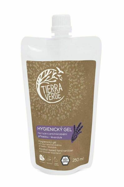 Tierra Verde Hygienický gel na ruce levandule sáček 250 ml porovnat ceny