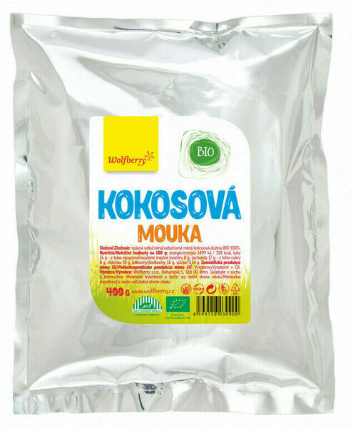 Wolfberry Kokosová mouka BIO 400g porovnat ceny