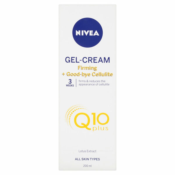 NIVEA Q10 Plus Zpevňující gel proti celulitidě 200 ml porovnat ceny