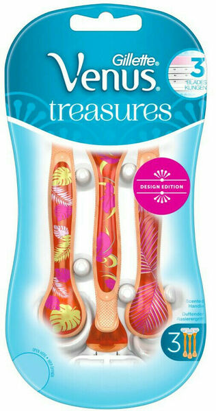 Gillette Venus Treasures jednorázová holítka Orange 3ks porovnat ceny