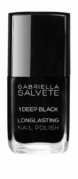 Gabriella Salvete Dlouhotrvající lak na nehty s vysokým leskem - Deep Black 11ml porovnat ceny