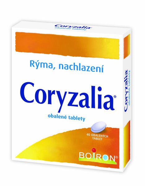 Boiron  Coryzalia 40 obalených tablet porovnat ceny