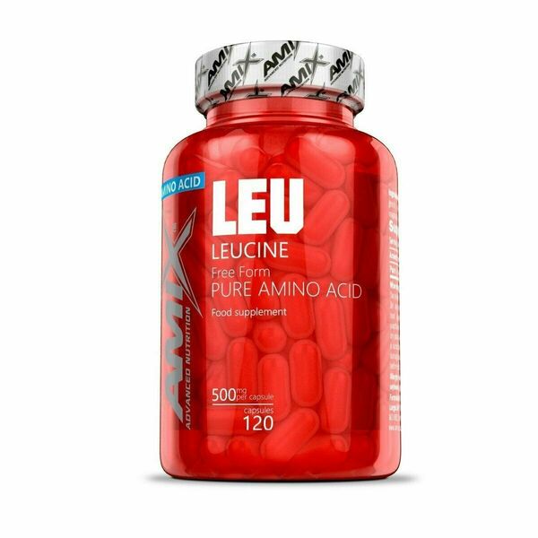 Amix L-Leucine 500mg, 120 kapslí porovnat ceny