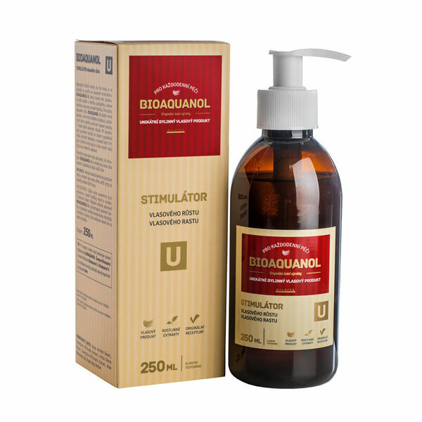 Bioaquanol U stimulátor vlas.růstu 250ml porovnat ceny