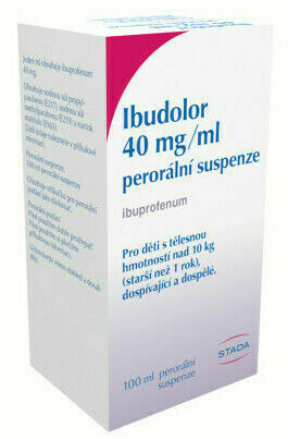 Ibudolor 40mg/ml Perorální suspenze 100ml porovnat ceny