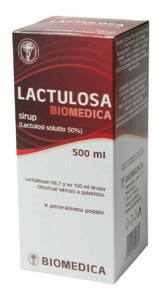 Biomedica Lactulosa 667mg sirup 500ml porovnat ceny