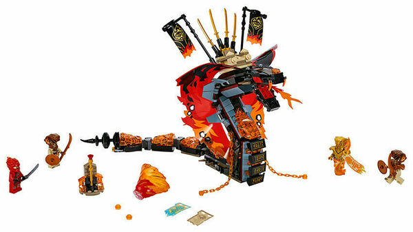 LEGO Ohnivý tesák 70674 porovnat ceny