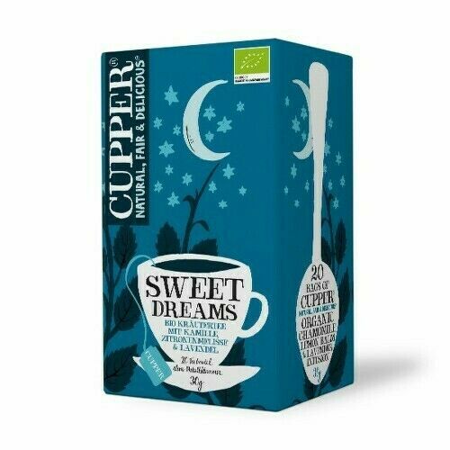 Cupper BIO čaj Sweet Dreams 20 n.s. porovnat ceny