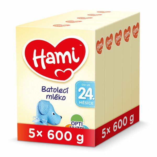 Hami 24m+ 5x600 g porovnat ceny