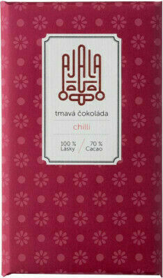 Ajala io čokoláda 70% s chilli (0,5%) výběrové boby 45g porovnat ceny