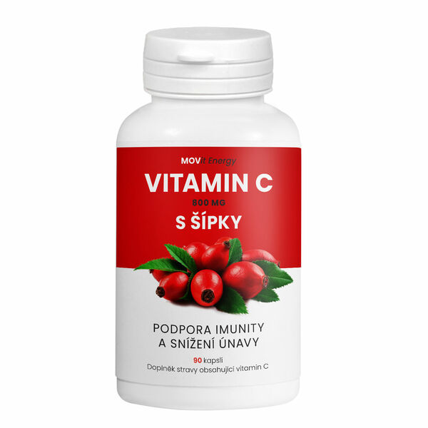 MOVit Energy  MOVit Vitamin C 800 mg s šípky 90 kapslí porovnat ceny
