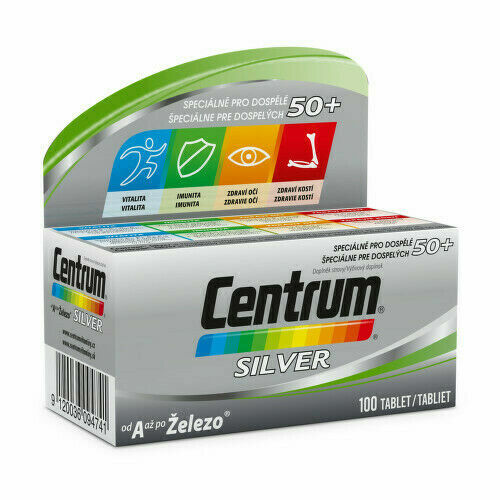 Centrum SILVER tbl.100 porovnat ceny