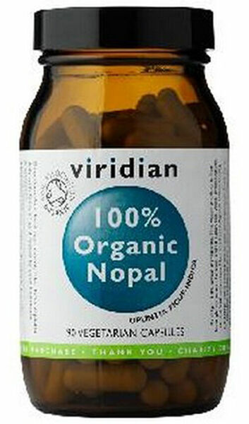 Viridian 100% Organic Nopal 90 kapslí porovnat ceny