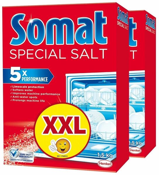 Somat Sůl do myčky 2x1,5kg porovnat ceny