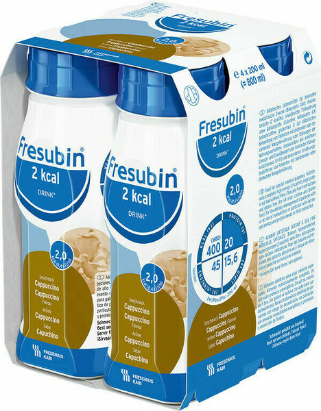 Fresubin 2 kcal drink cappuccino perorální roztok 4x200ml porovnat ceny