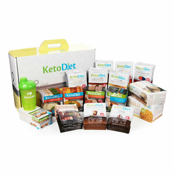 KetoDiet proteinová dieta INTENSE 2. krok 112 porcí VÝHODNÉ balení porovnat ceny