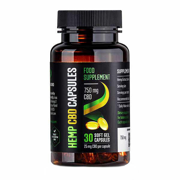 Reakiro CBD Gelové kapsle 750mg, 30ks porovnat ceny