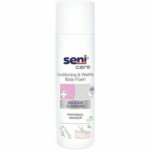 Seni Care Čisticí a ošetřující tělová pěna 500ml porovnat ceny