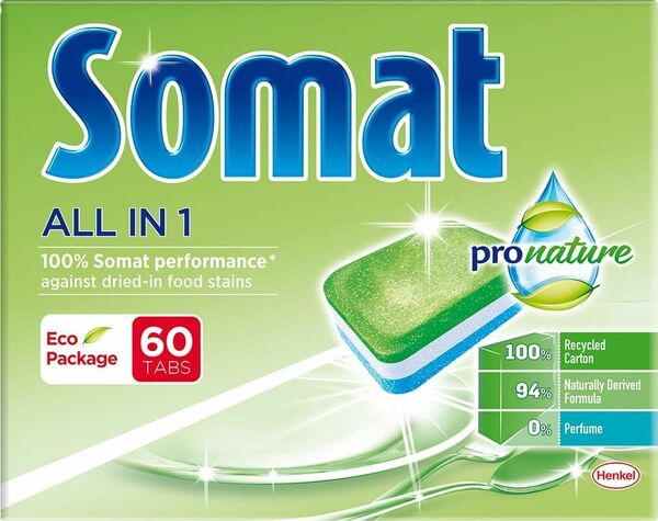 Somat ProNature All-In-1 Ekologické tablety do myčky 60ks porovnat ceny