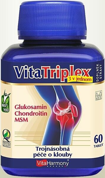 VitaHarmony VitaTriplex tbl.60 glukos.+chondr.+MSM porovnat ceny