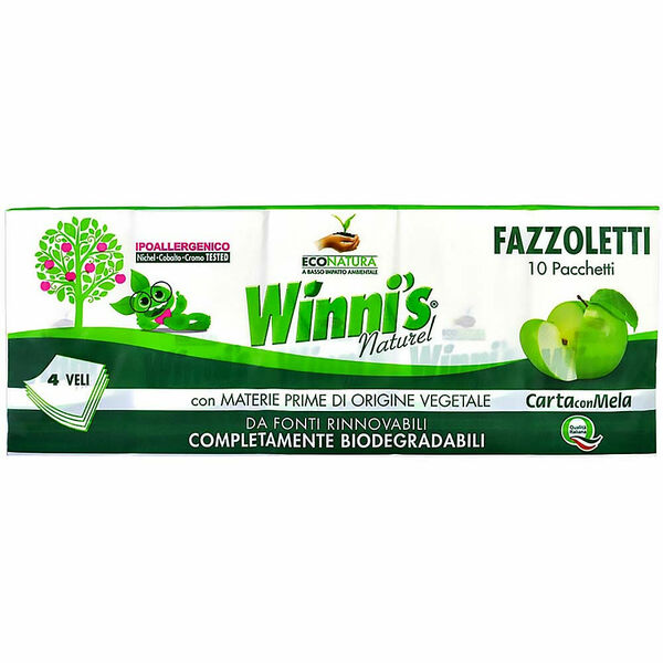 WINNI´S NATUREL – ekologické papírové kapesníky 10 ks porovnat ceny