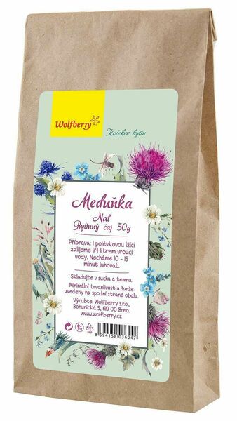 Wolfberry Meduňka nať bylinný čaj 50g porovnat ceny