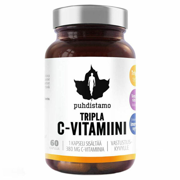 Puhdistamo Triple Vitamin C 60 kapslí porovnat ceny
