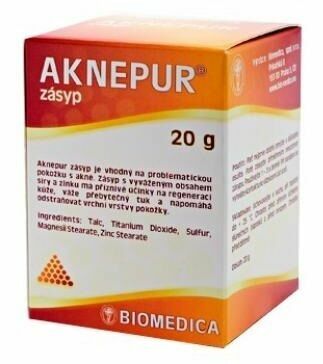 Biomedica Aknepur zásyp 20g porovnat ceny