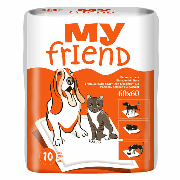 MY FRIEND Podložky 60x60 cm 10 ks porovnat ceny