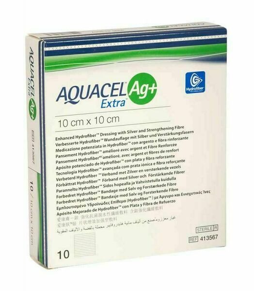 ConvaTec  Aquacel Ag+ EXTRA 10x10cm 10ks porovnat ceny