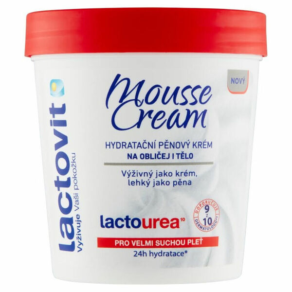 LACTOVIT Lactourea Mousse cream 250 ml porovnat ceny