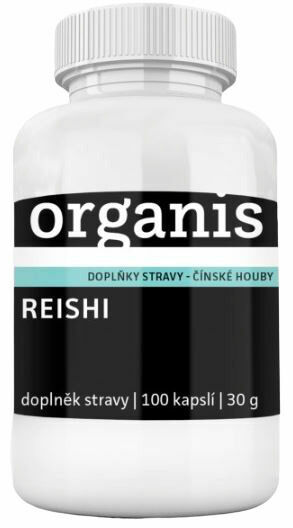 Organis Reishi 100 kapslí porovnat ceny