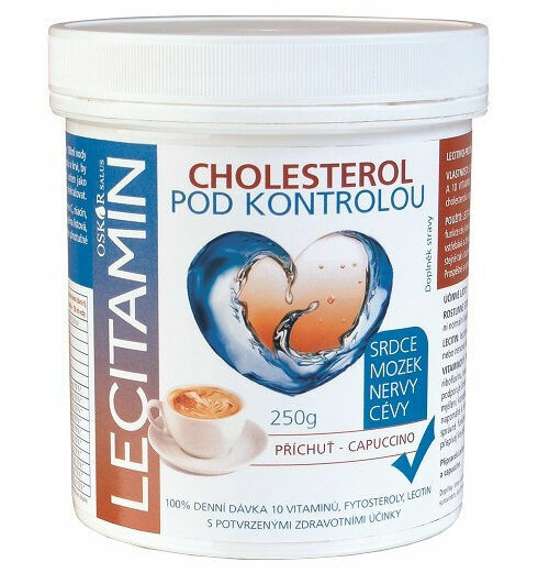 Lecitamin-lecitino-proteinový nápoj capuccino 250g porovnání ceny