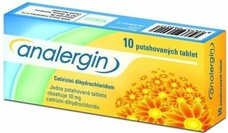 Analergin 10mg 10 tablet porovnat ceny