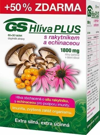 GS Hlíva Plus 60+30 tablet porovnat ceny