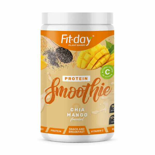 Fit-day Protein Smoothie chia a mango 900 g porovnat ceny