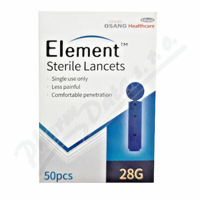 LANCETY ELEMENT-GREENLAN JEDNORÁZOVÁ,50KS porovnat ceny