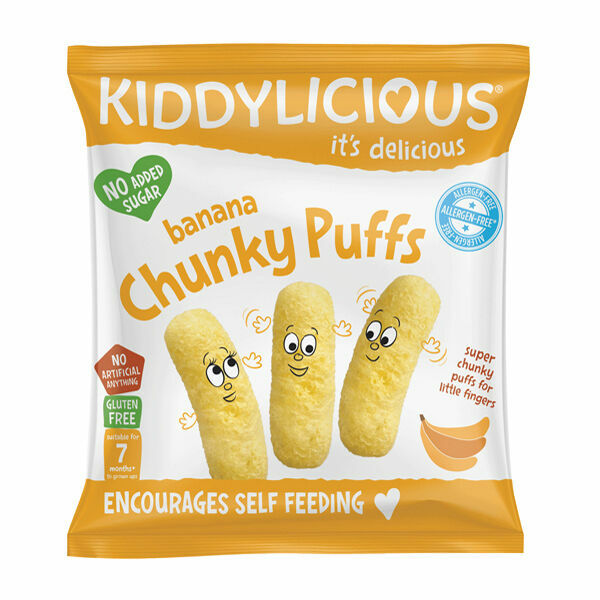 Kiddylicious Velké křupky banánové 12g porovnat ceny