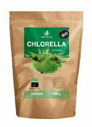 Allnature Chlorella prášek BIO 100g porovnat ceny