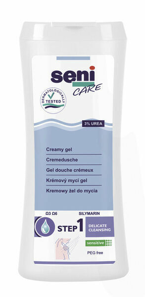 Seni Care Krémový mycí gel s 3% ureou 300ml porovnat ceny