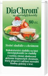 DiaChrom se stévií 80 tablety porovnat ceny