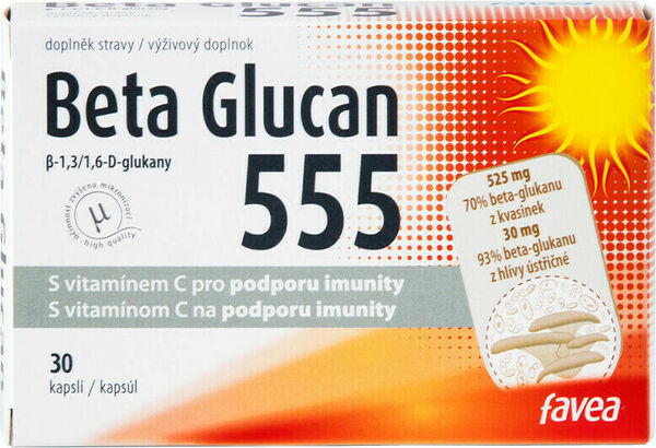 Favea  Betaglukan 555 30 tablet porovnat ceny